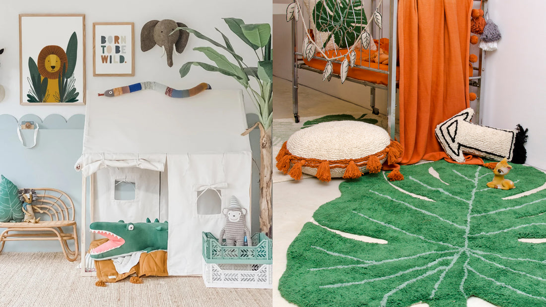 Safari Themed Kids Interior