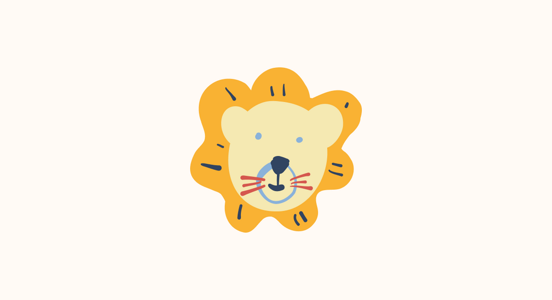 Yelllow lion cushion