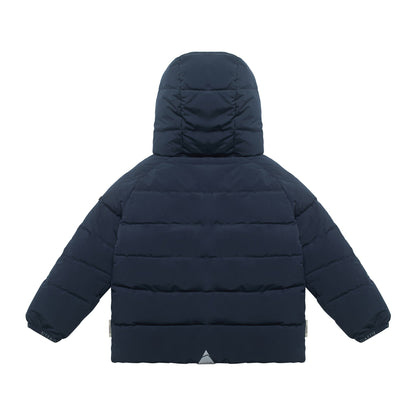 Toastie Balsam Ecoreversible Puffer - Khaki / Ink Navy