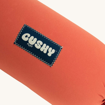 Cushy Puff Pillow Case - Terracotta Red