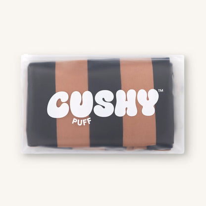 Cushy Puff Pillow Case - Hot Chocolate