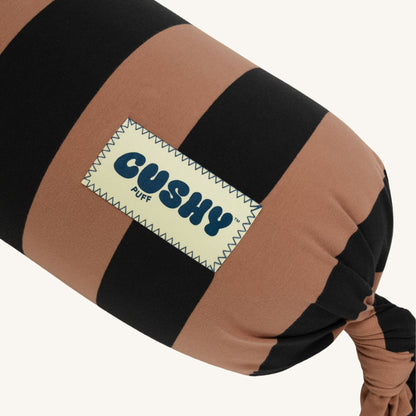 Cushy Puff Pillow Case - Hot Chocolate