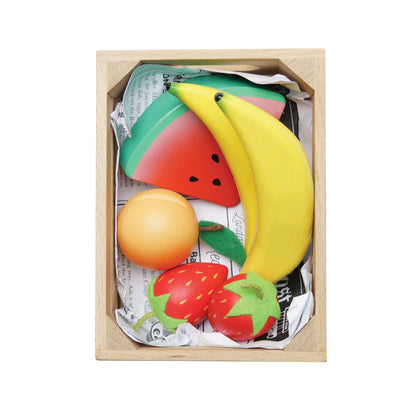 Le Toy Van Smoothie Fruit Wooden Market Crate