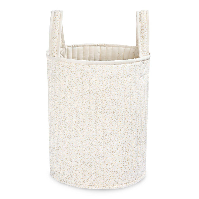 Avery Row Large Quilted Storage Basket - Wild Chamomile / Daisy Meadow
