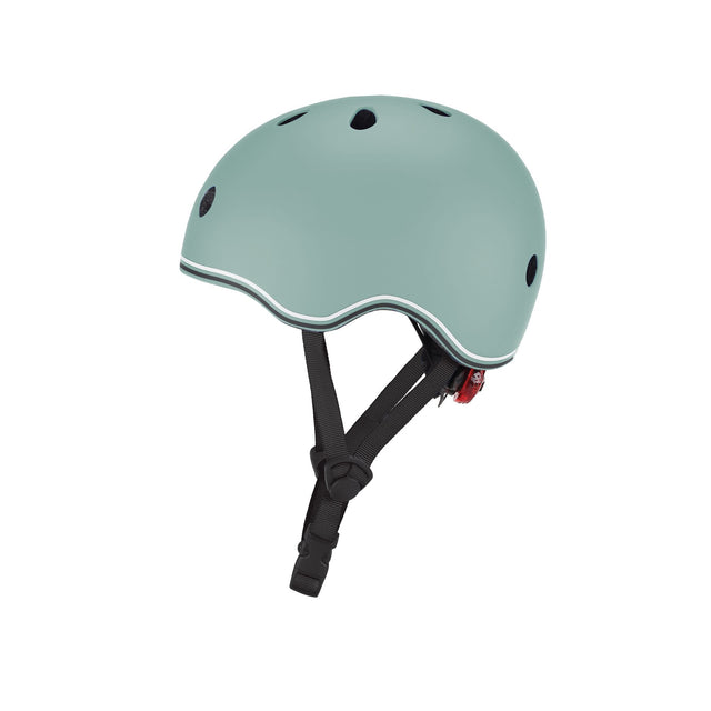 Globber Go Up Helmet With Lights 45-51cm - Sage