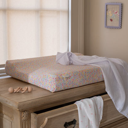 Avery Row Baby Changing Mat - Wildflower Garden
