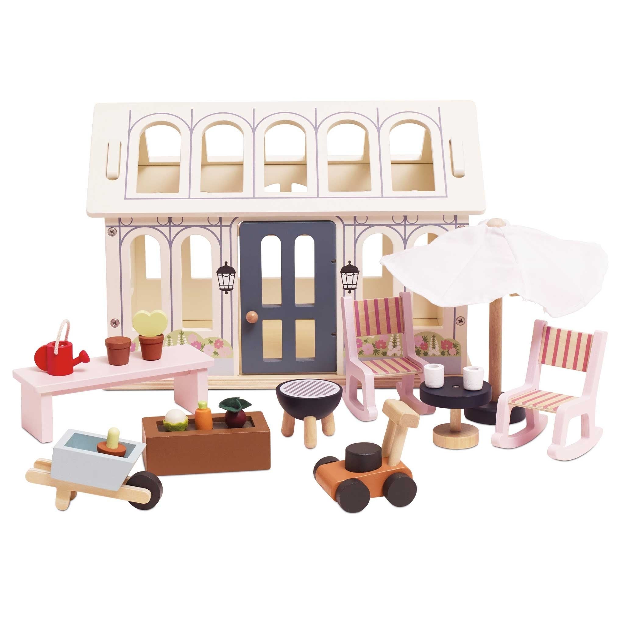 Le Toy Van Dolls Nursing Kit and Bag-8 Piece (30-35cm)