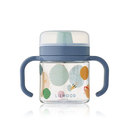 Liewood Kylo Tritan Sippy Cup 280ml - Universe / Classic Navy