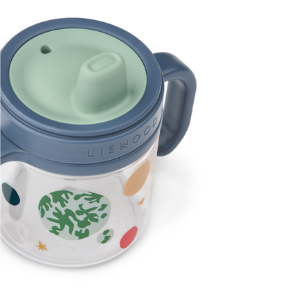 Liewood Kylo Tritan Sippy Cup 280ml - Universe / Classic Navy