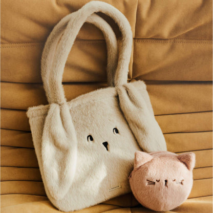 Liewood Lexi Plush Rabbit Totebag - Mist