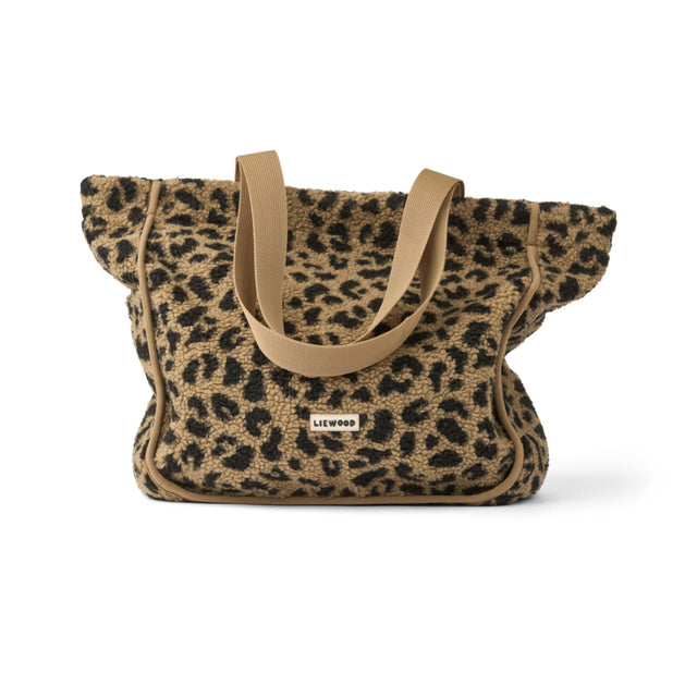 Liewood Reed Pile Totebag - Mega leo / Oat mix
