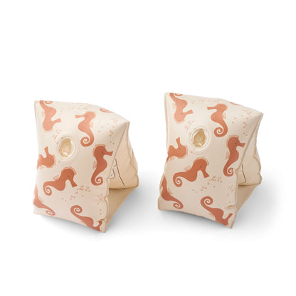 Liewood Shirley Swim Wings - Seahorse / Apple Blossom