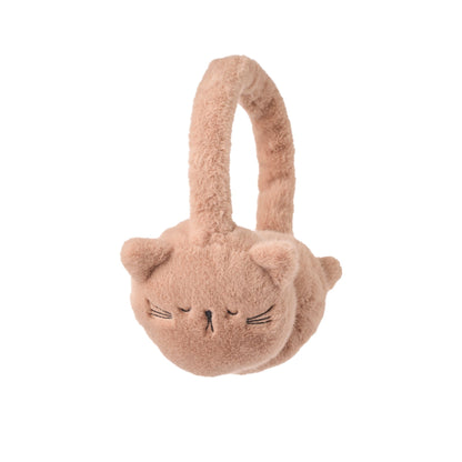 Liewood Timothy Plush Cat Ear Warmers - Pale Tuscany