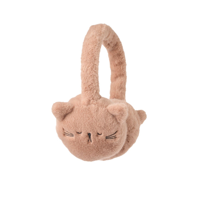 Liewood Timothy Plush Cat Ear Warmers - Pale Tuscany