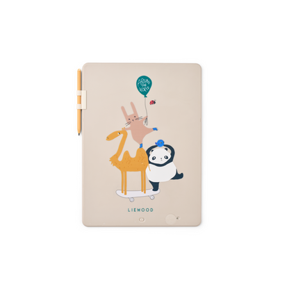 Liewood Zora Magic Drawing Board - Around the world / Sandy