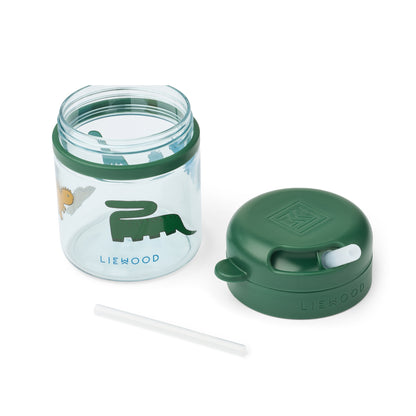 Liewood Pavia Straw Cup 280ml - Dinosaurs / Mist