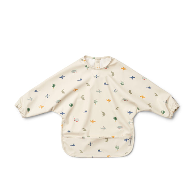 Liewood Merle Cape Bib - Aviator / Ecru