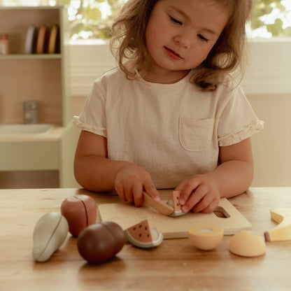Little Dutch Wooden Slicing Fruit