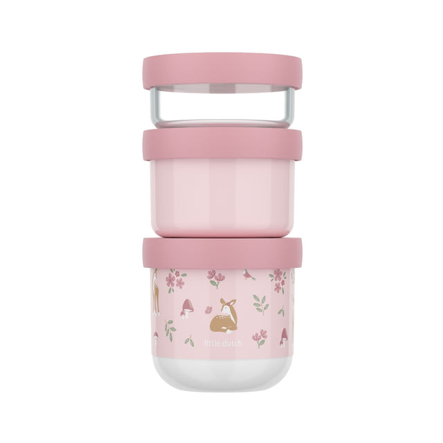 Little Dutch Mio Snackbox Stack - Fairy Garden