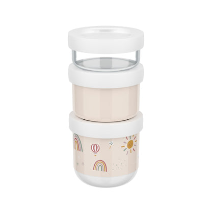 Little Dutch Mio Snackbox Stack - Sunshine & Rainbow