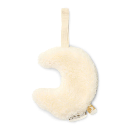 Little Dutch Moon Pacifier Cloth - Pure Soft White