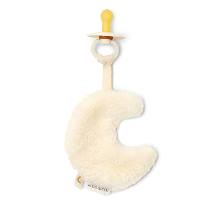 Little Dutch Moon Pacifier Cloth - Pure Soft White