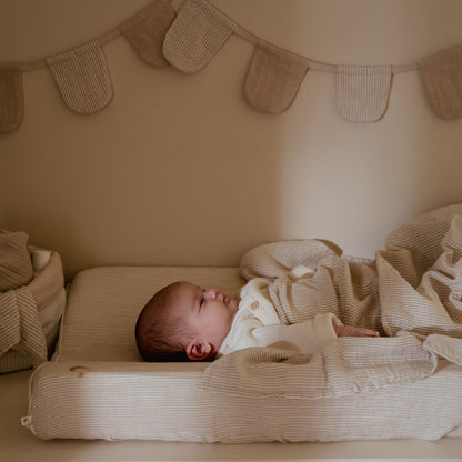 Little Dutch Muslin Swaddle - Pure Soft Beige