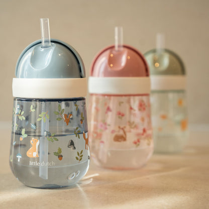 Little Dutch Mio Straw Cup 300 ml - Forest Friends