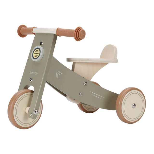 Little Dutch Wooden Trike - Olive