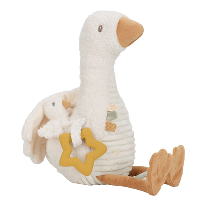 Little Dutch Activity Cuddle Toy - Little Goose