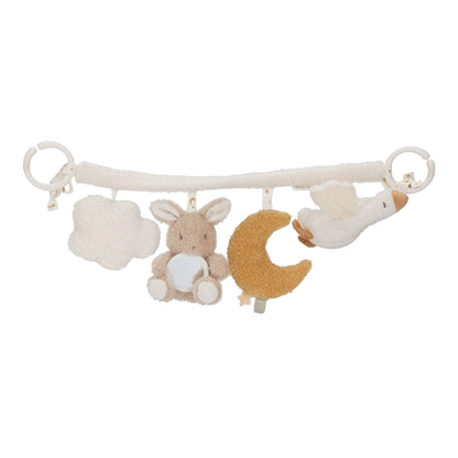 Little Dutch Stroller Toy Chain - Newborn Naturals