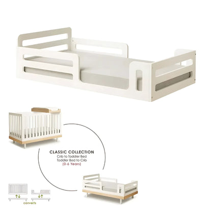 Oeuf Classic Cot Bed Conversion Kit - White
