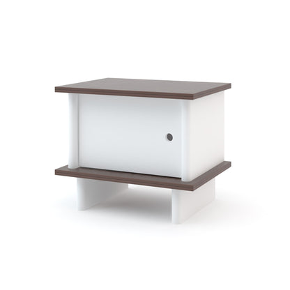 Oeuf NYC Modern Library Bedside Table - Walnut