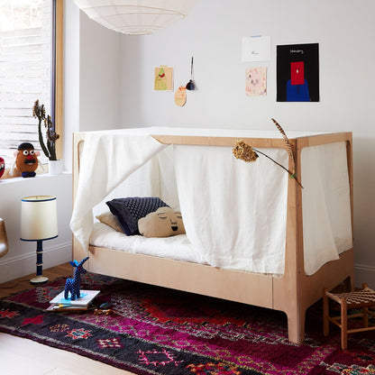 Oeuf NYC Perch Nest Bed - White/Birch