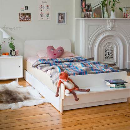 Oeuf NYC River Trundle Bed - White