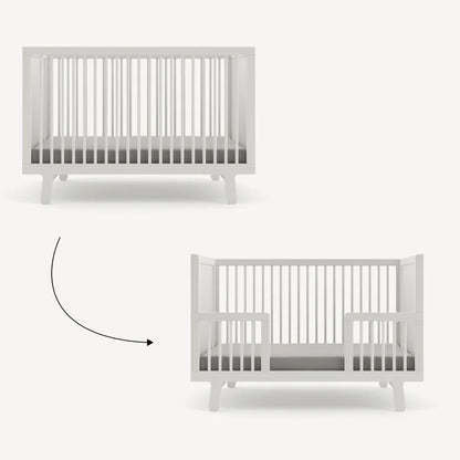 Oeuf NYC Sparrow Cot Bed Conversion Kit - White