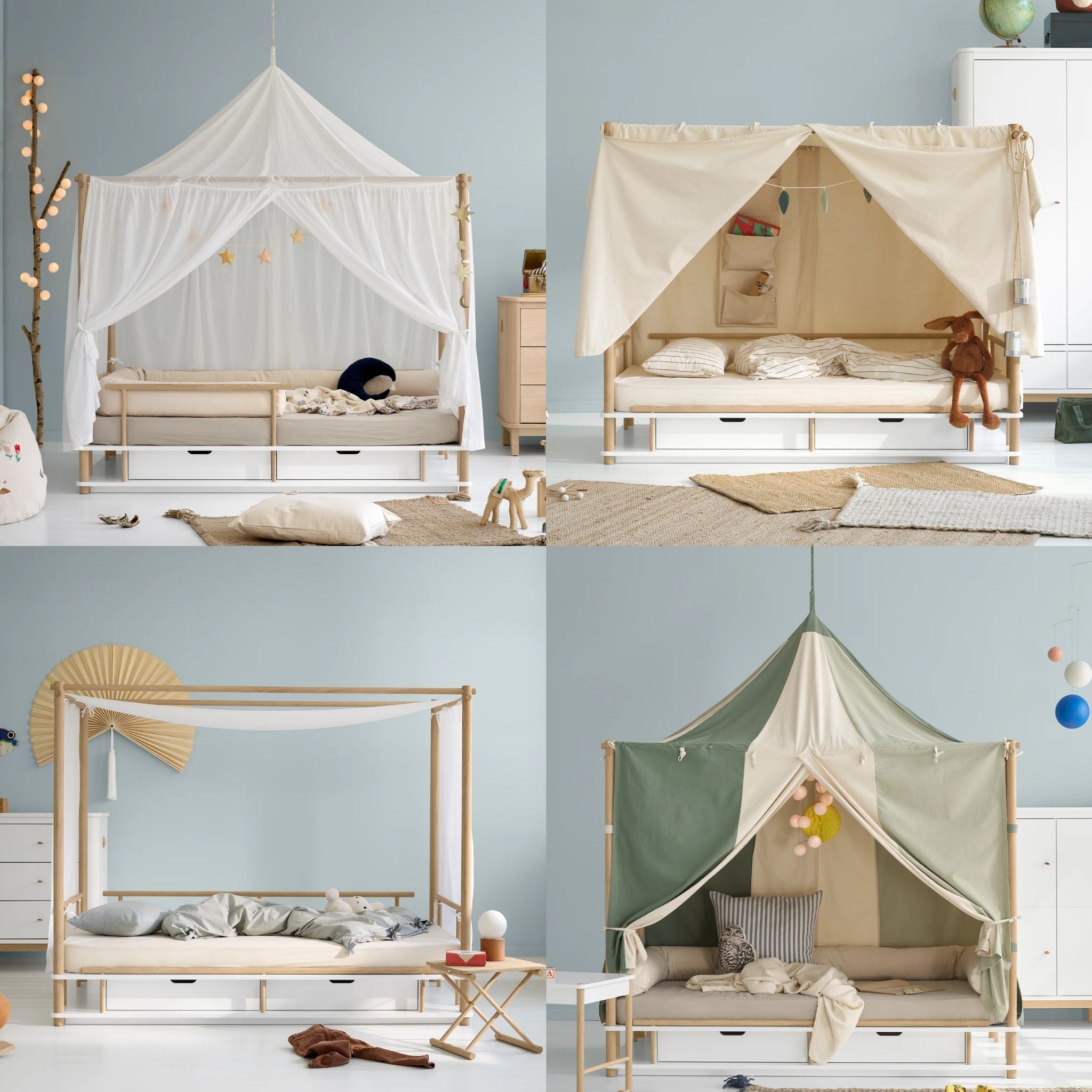 Oliver Furniture Camp Bed Canopy
