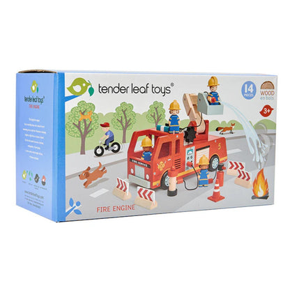 Tender Leaf Toys Fire Engine