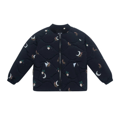 Toastie Bomber Jacket - Cricket Moon