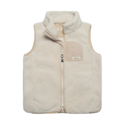 Toastie Modular Fleece Gilet - Teddy Sherpa