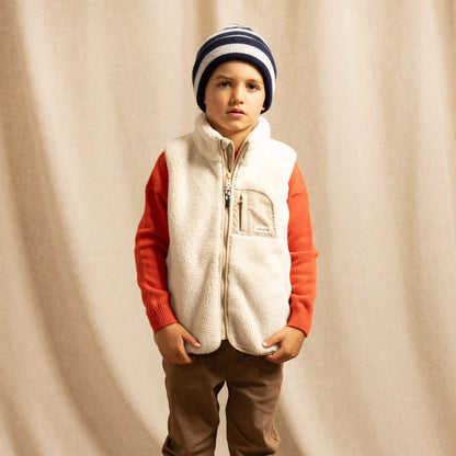 Toastie Modular Fleece Gilet - Teddy Sherpa