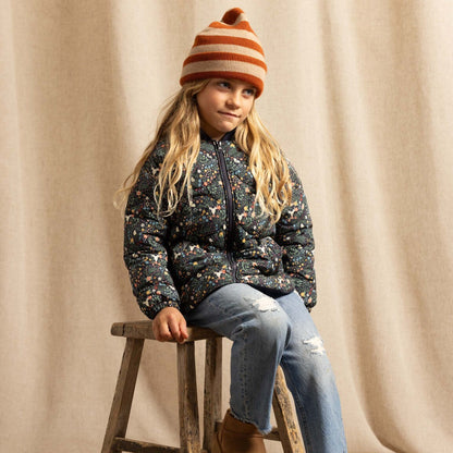 Toastie Bomber Jacket - Midnight Floral