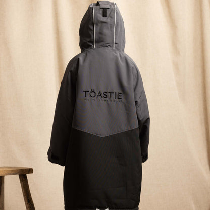 Toastie Kids Weatherproof Changing Robe - Black