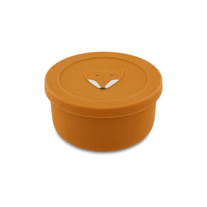 Trixie Silicone Snack Pot With Lid - Mr. Fox