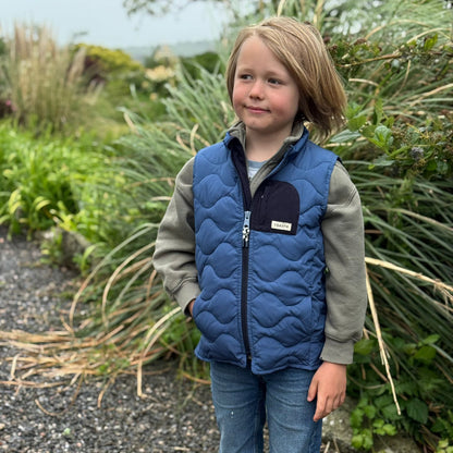 Toastie Modular Padded Gilet - Storm Blue