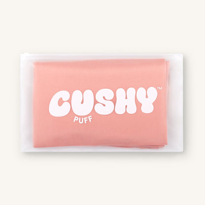 Cushy Puff Pillow Case - Tickle Me Pink