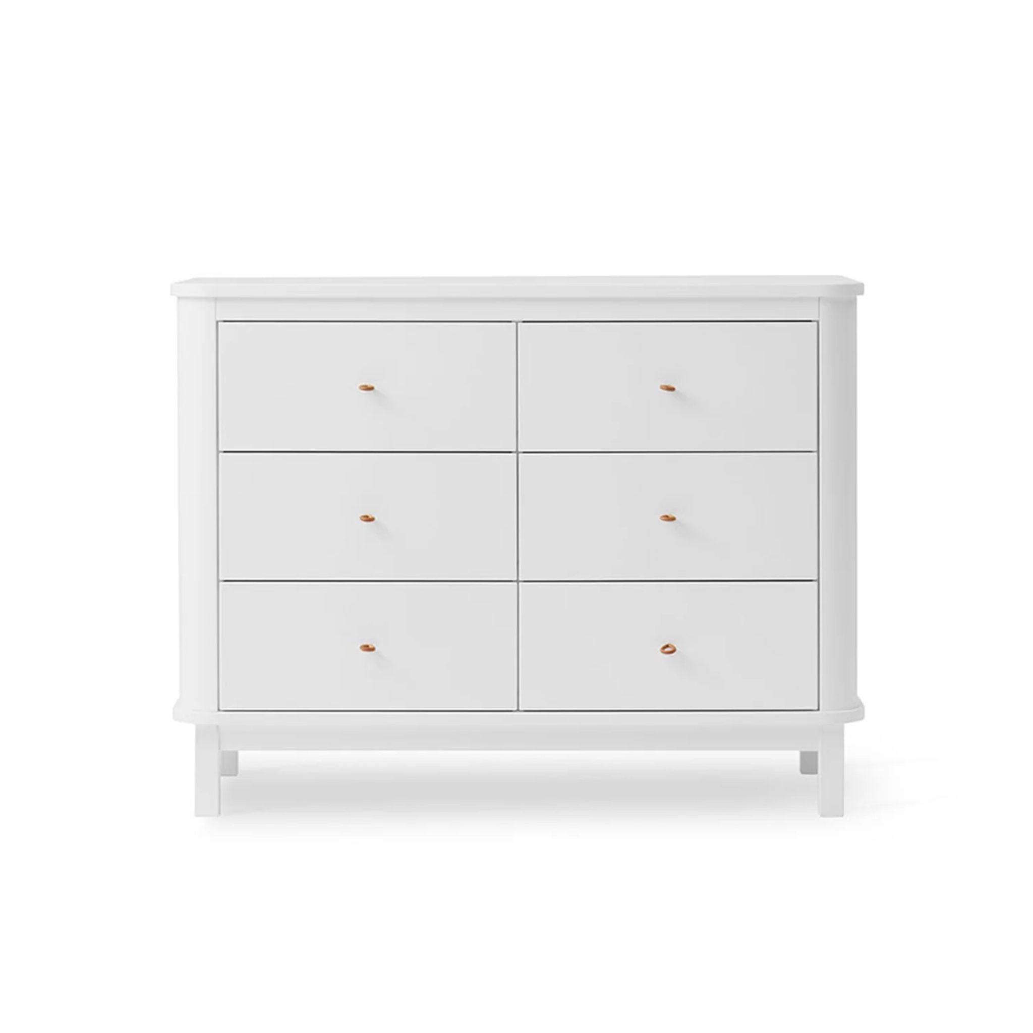 White 6 drawer dresser cheap discount