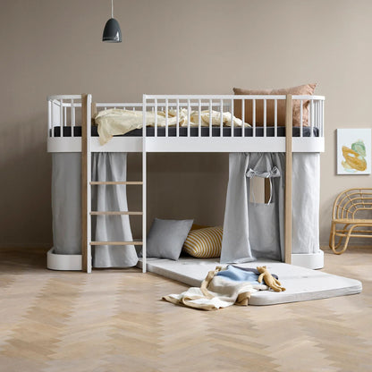 Oliver Furniture Wood Original Low Loft Bed Curtain - 138 cm