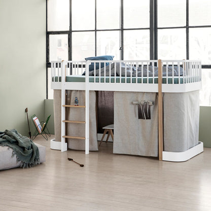 Oliver Furniture Wood Original Low Loft Bed Curtain - 138 cm