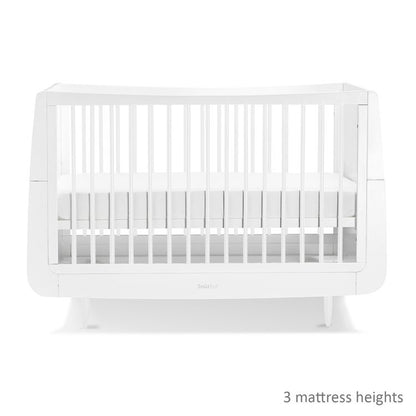SnuzKot Skandi 2 Piece Nursery Furniture Set - White